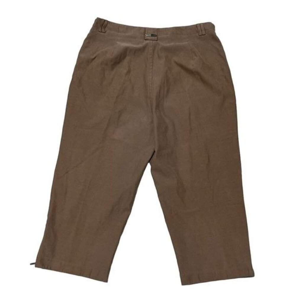 Jamie Sadock‎ Brown Golf Capri Bermudas Size 8 - Picture 3 of 9